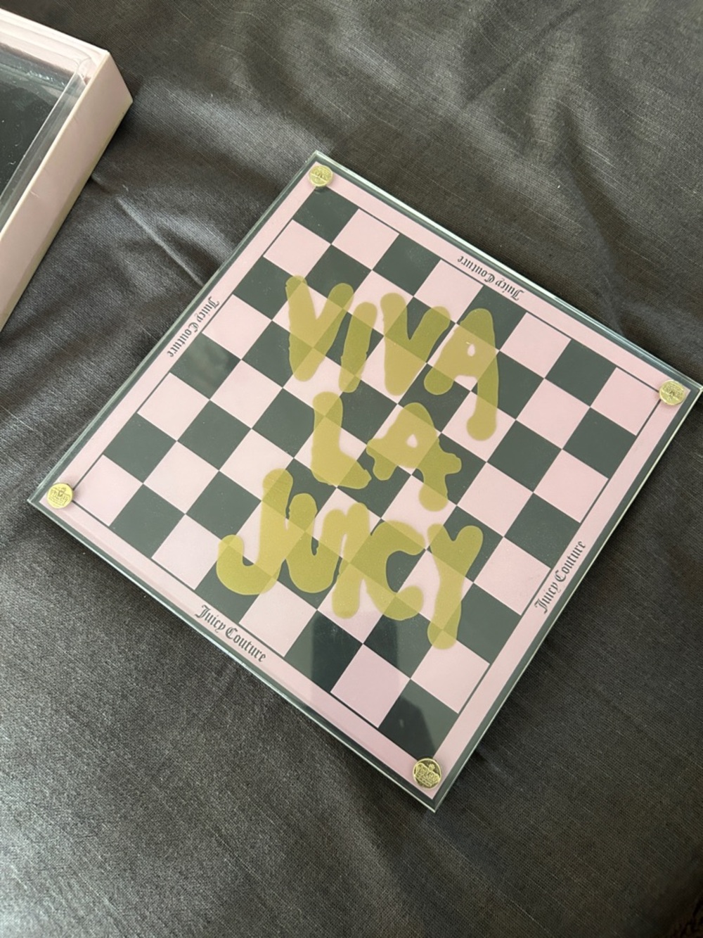 juicy couture keepsake checkerboard set - Picture 3 of 3